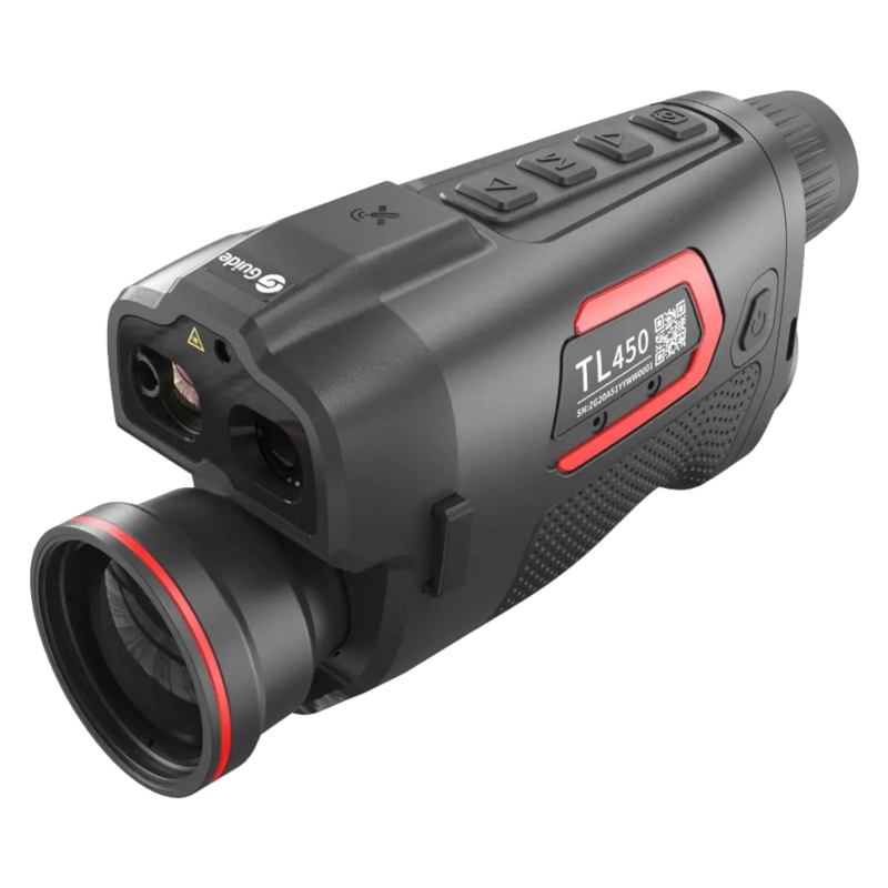 Тепловізійний монокуляр Guide TL450 3,2-12,8x50 400х300@12μm з далекоміром